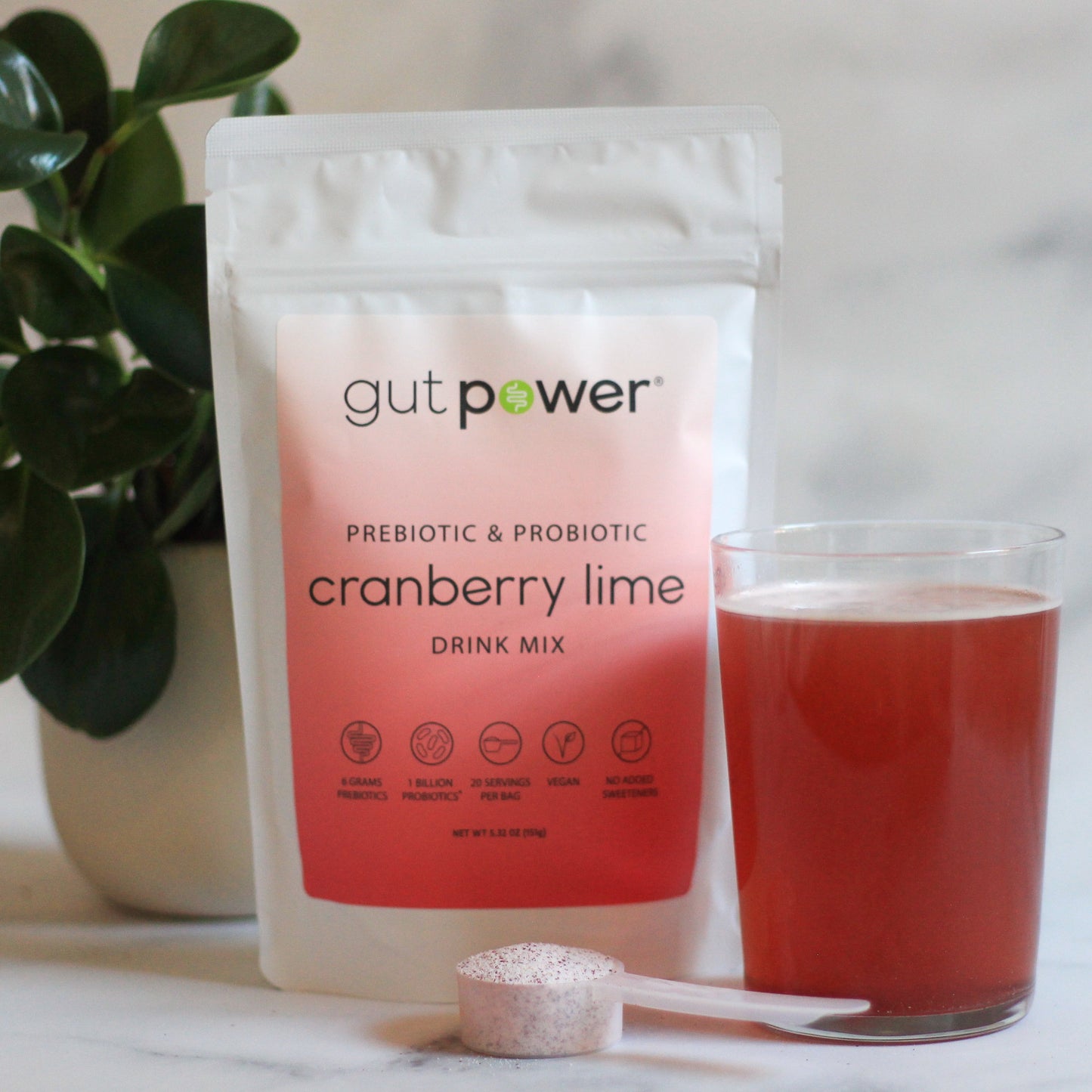 Gut Power Cranberry Lime