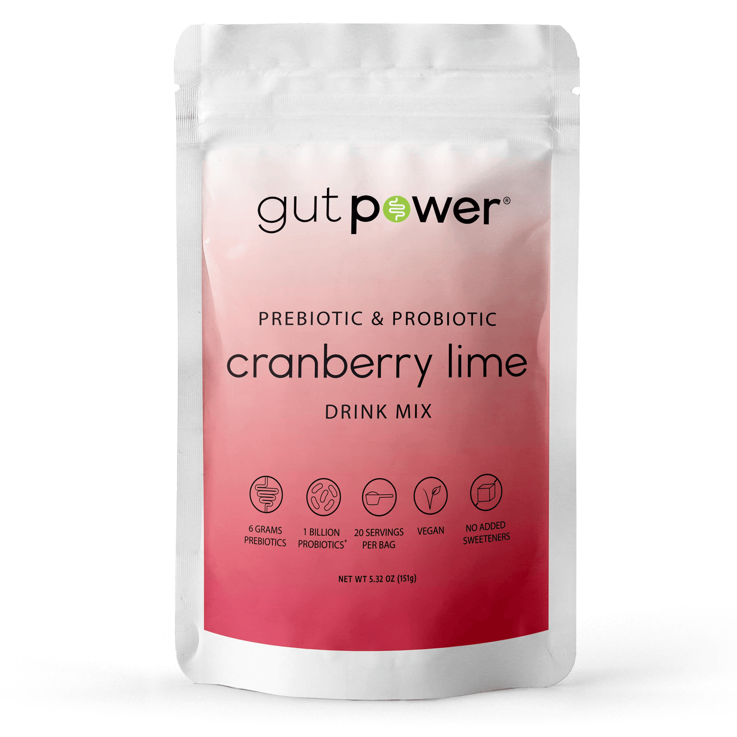 Gut Power Cranberry Lime