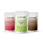 Variety Pack: Gut Power Matcha, Cocoa, & Cranberry